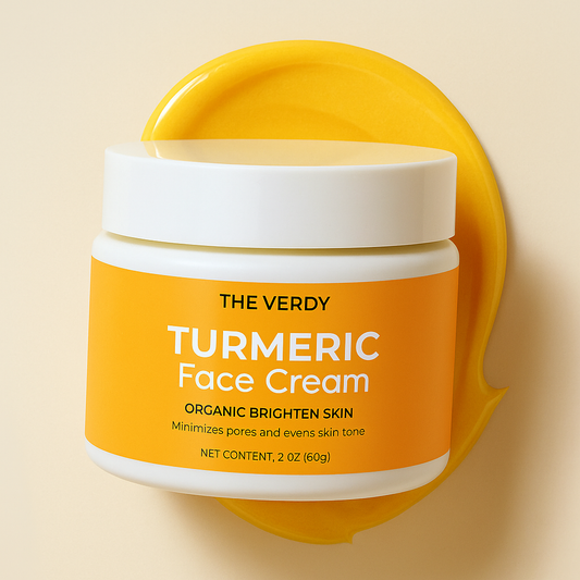 Nourishing and Brightening Tumeric Face Cream
